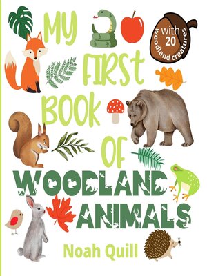 cover image of My First Book of Woodland Animals
